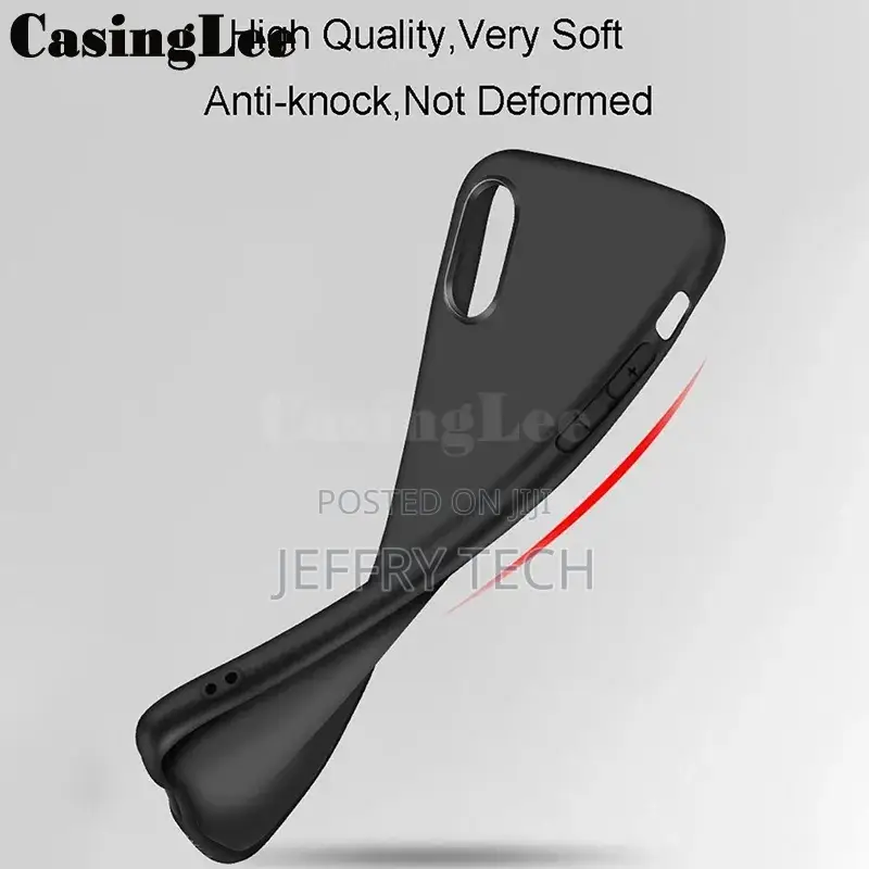 Itel P65 Case Soft Silicone Matte Full Protector Shockproof