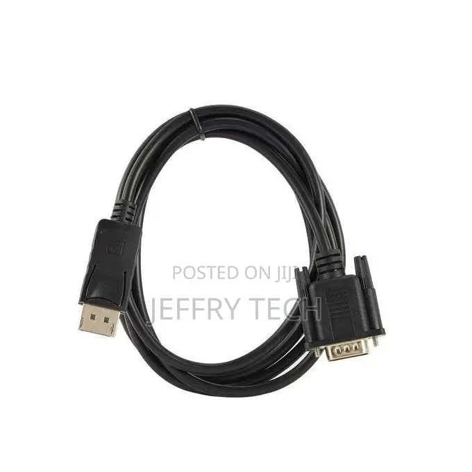 1.8m Dp Male to Vga Male Cable Adapter Displayport to Vga Co