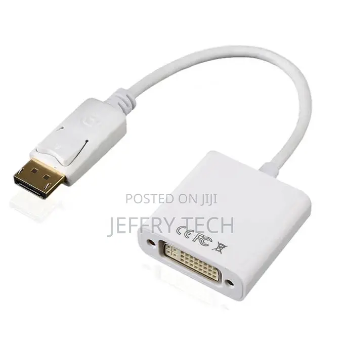 15cm Displayport to DVI Cable Adapter (Male to Female)