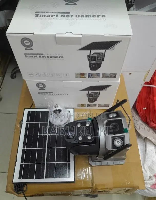 Duo Lens Solar Sim Card CCTV Light Solar Powered 4g GSM/ PTZ