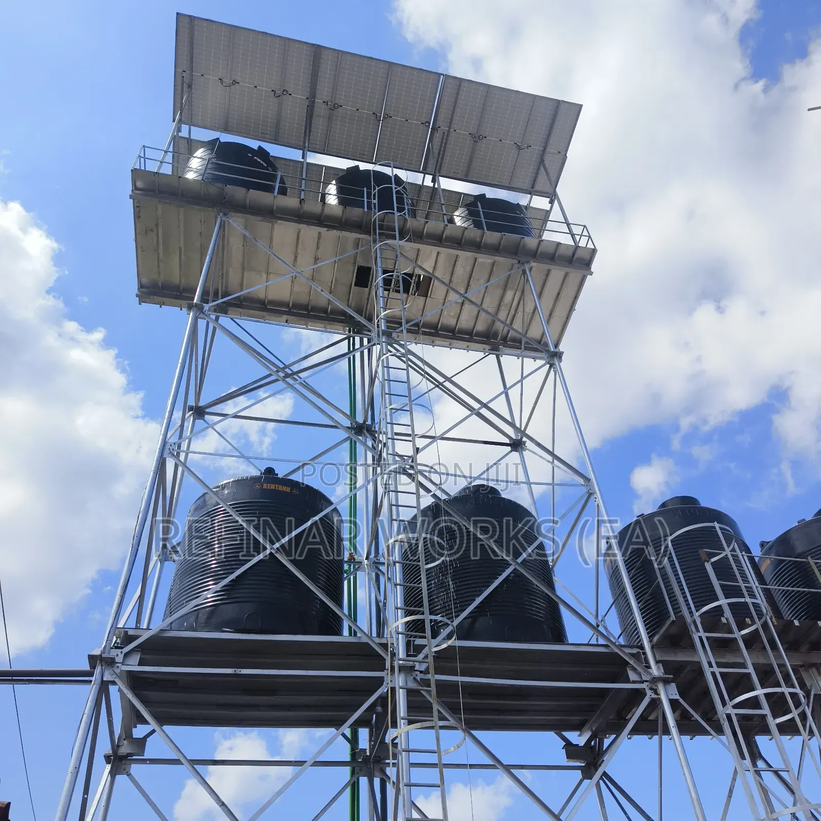 Water Tower Construction Works in Nairobi