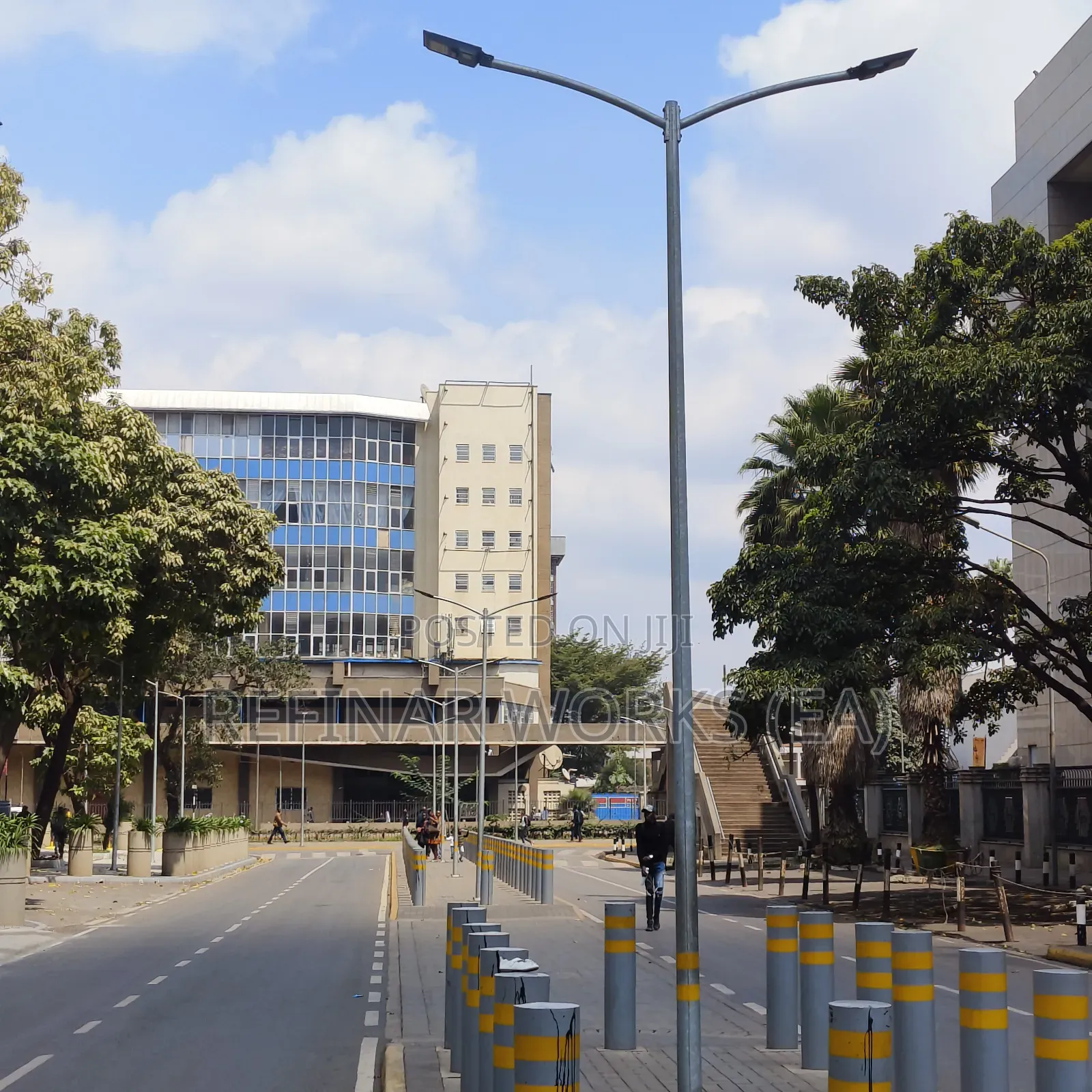Street Light Poles for Solar and Grid