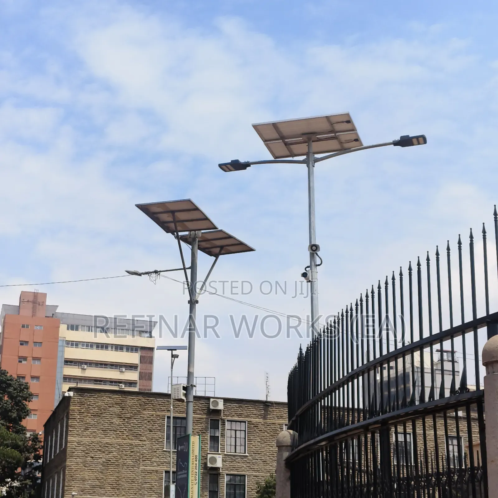 Street Light Poles for Solar and Grid