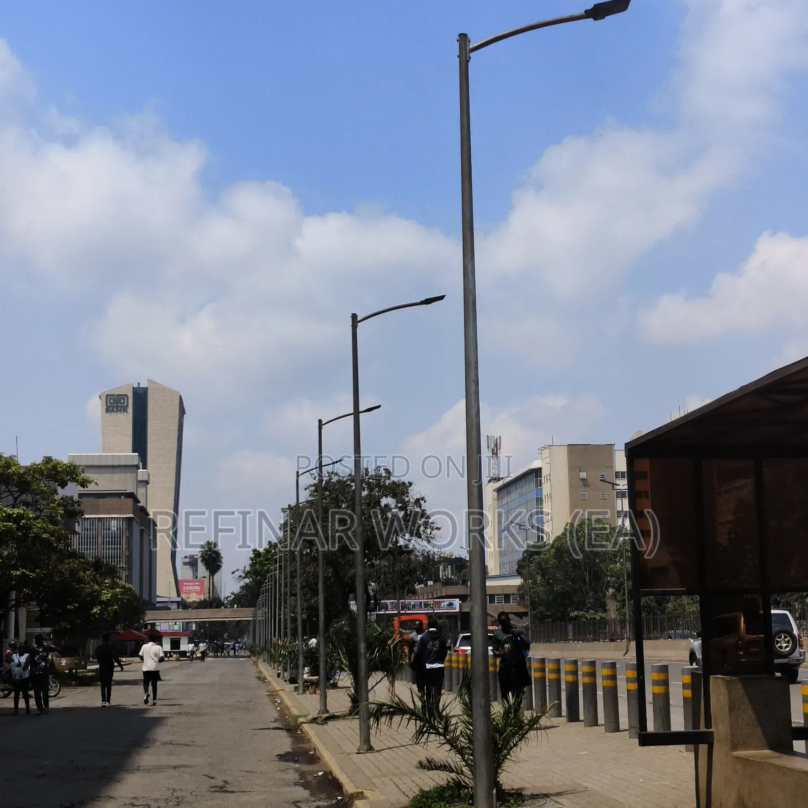 Street Light Poles for Parking Lots, Bays Roads