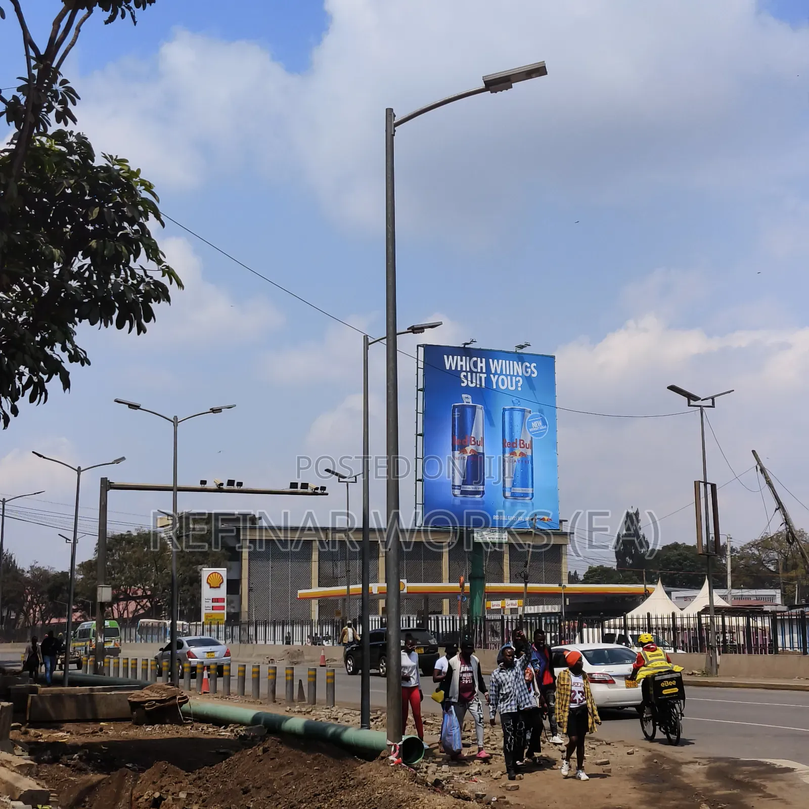 LED Street Light Poles Engineering in Kenya