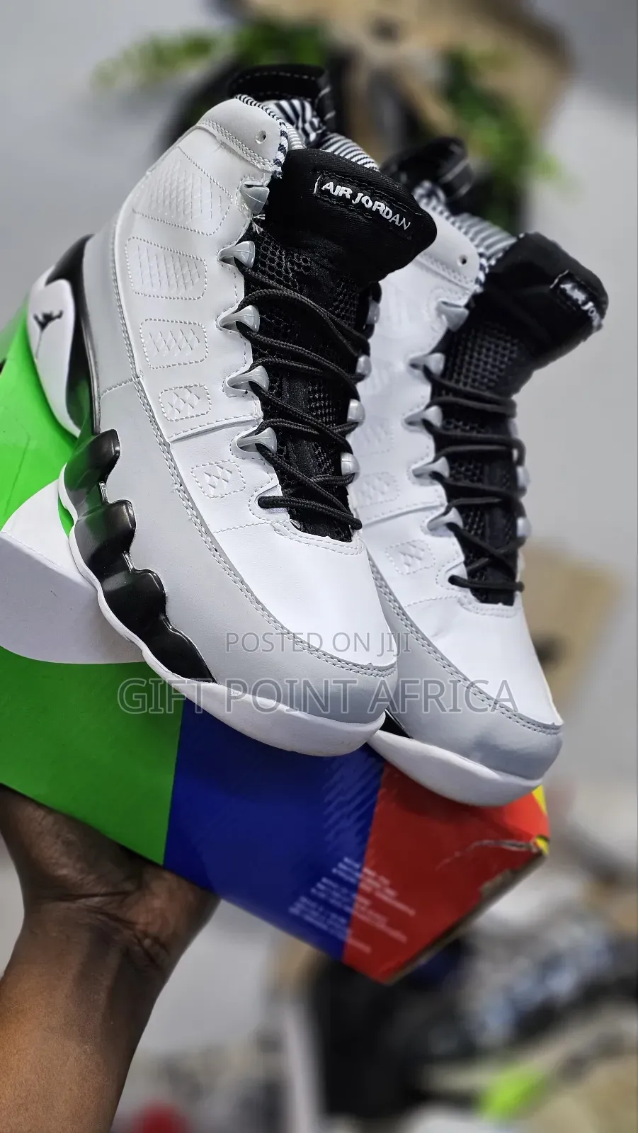 Jordan 9 1 Leather Mens Sneakers
