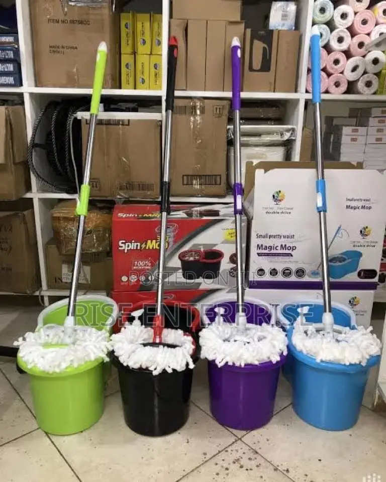 Spin Mop With Bucket