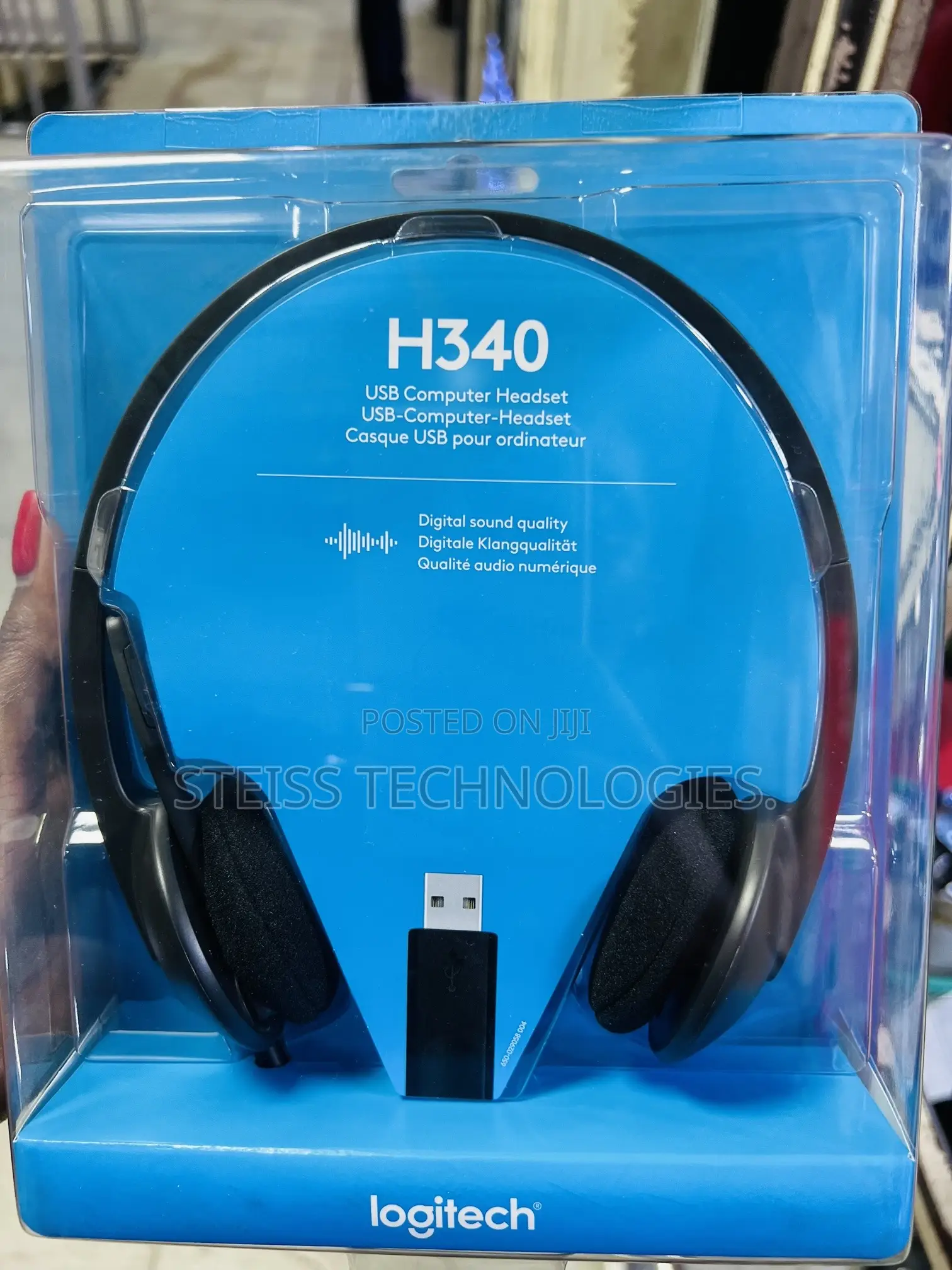 Logitech H340 Usb Headset.