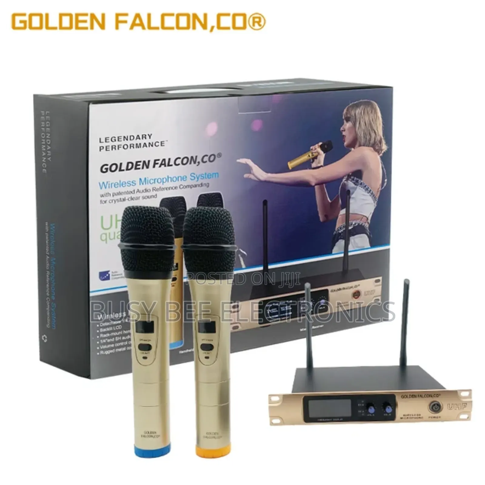 Portable Uhf Hifi Sh 300 Wireless Microphone