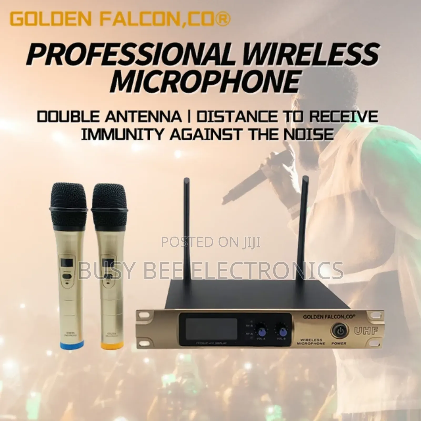 Portable Uhf Hifi Sh 300 Wireless Microphone