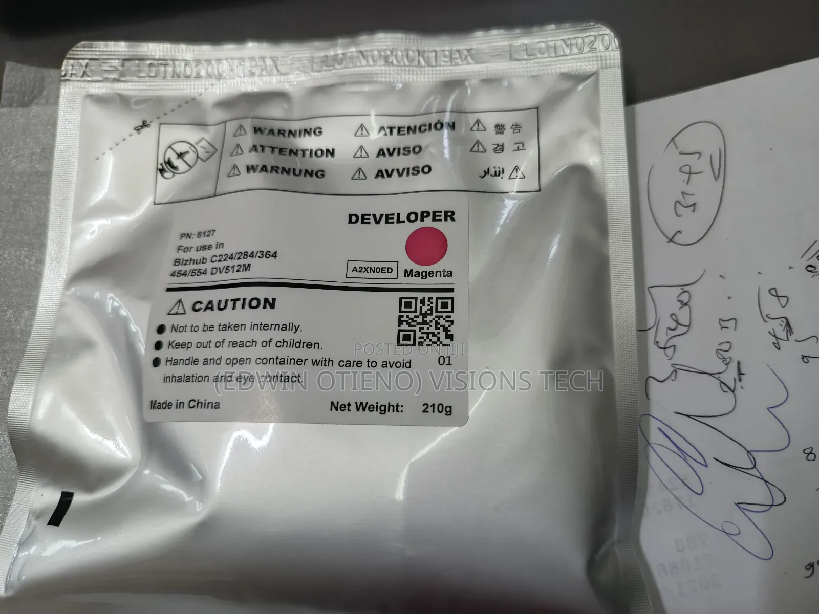 Magenta Dev Powder DV512