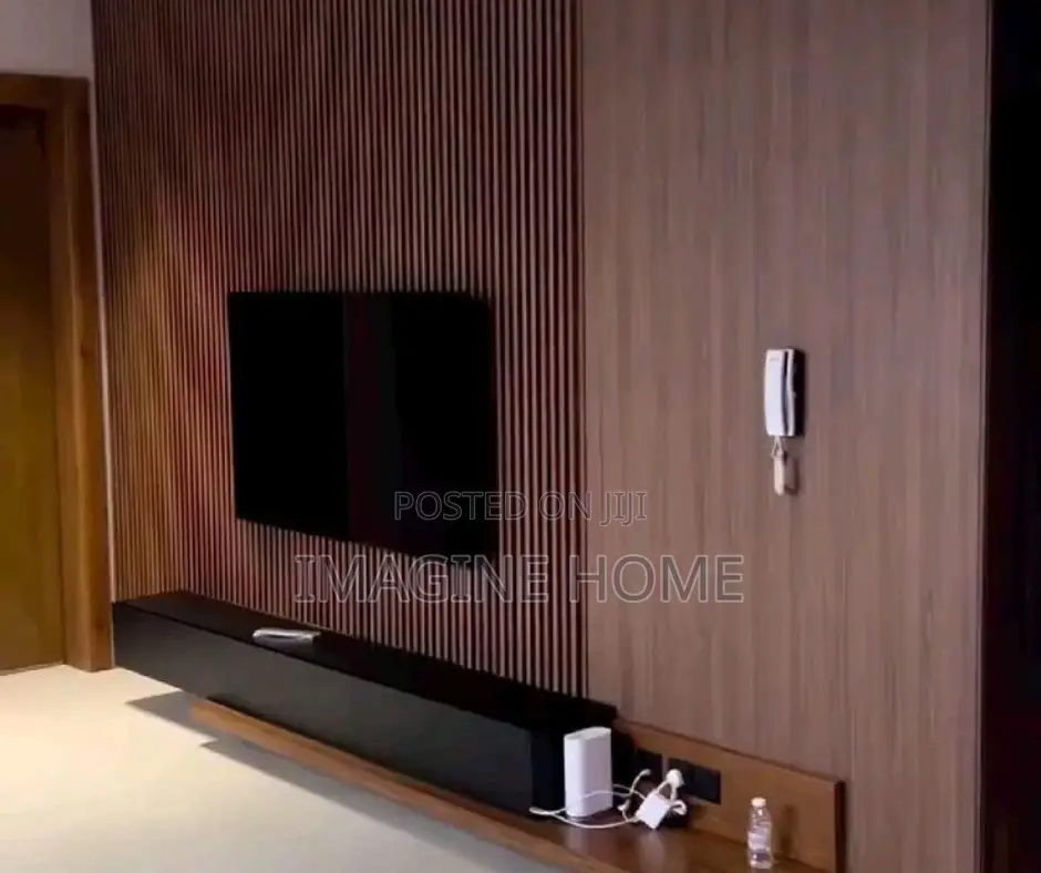 Brown, Redish Nice Beautiful Fluted Wall Panels