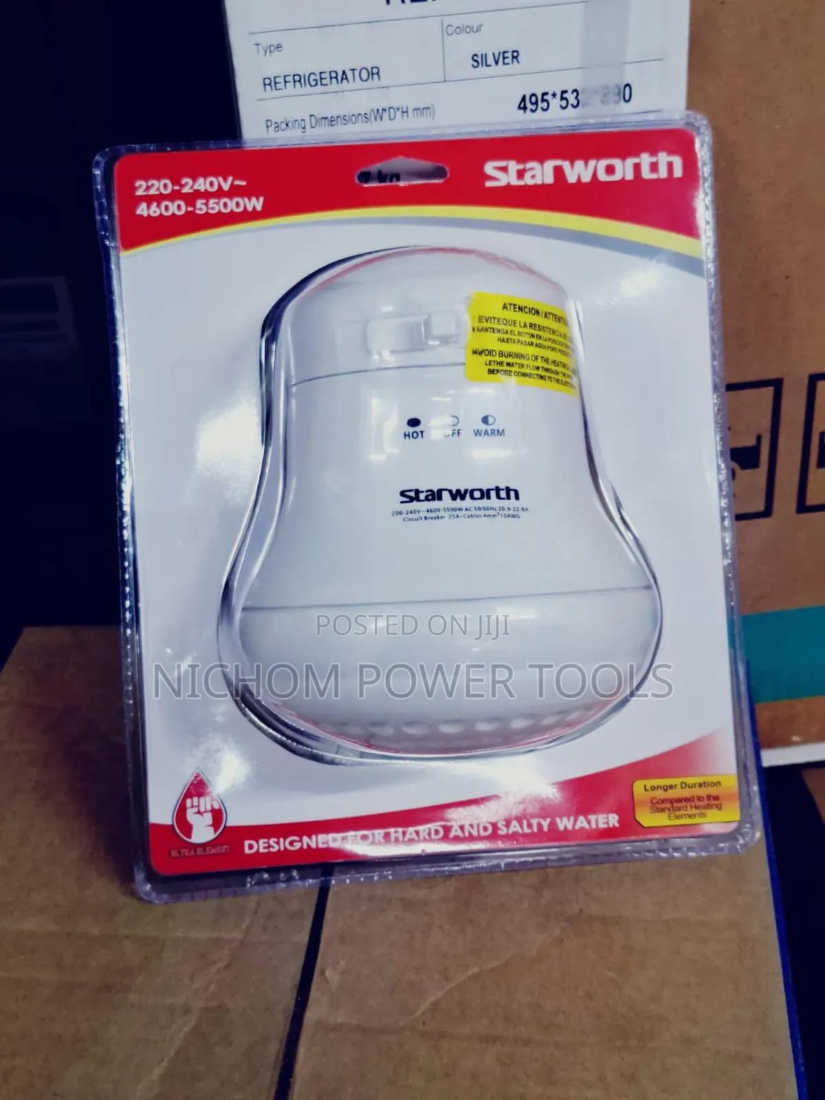 Starworth 5500watts Shower/Shower Head