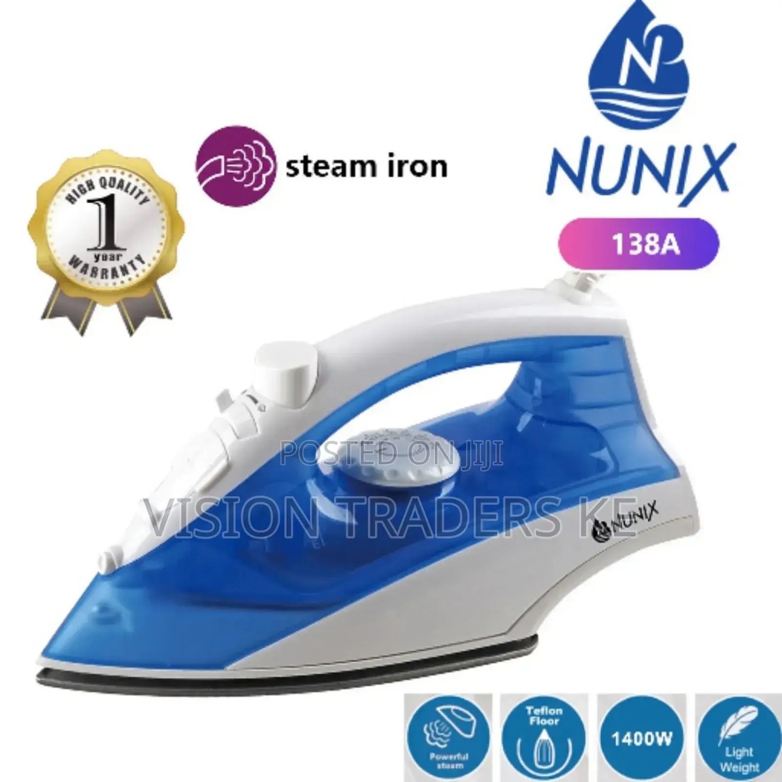 NUNIX Steam Iron Box