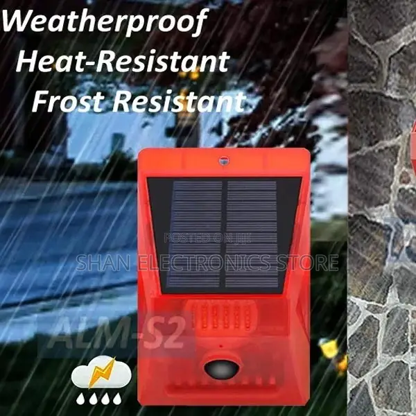 Alarm System Garden Security Alarm System Durable Solar