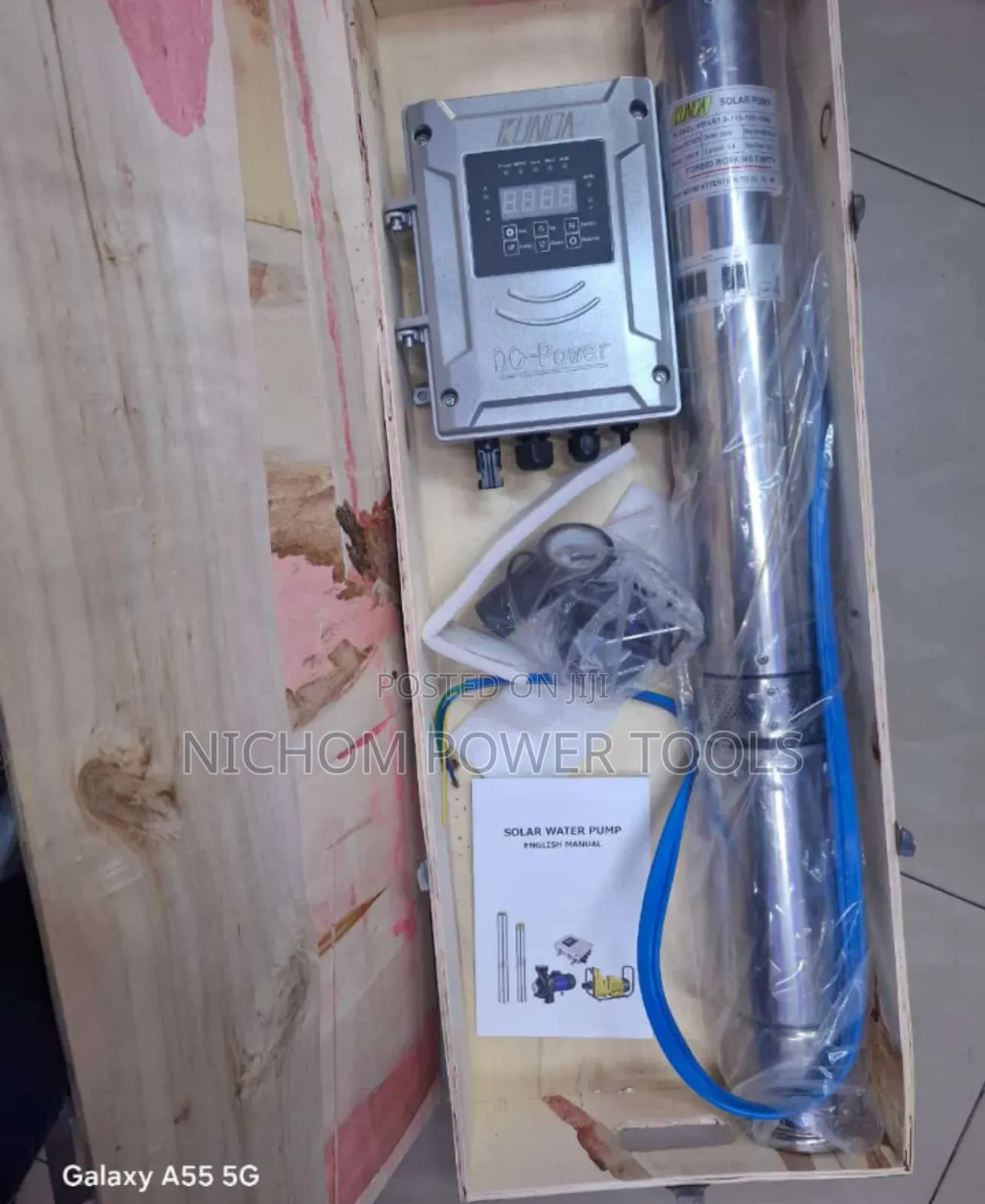 Kunda 1500w 110m Solar Submersible Water Pump Control Box