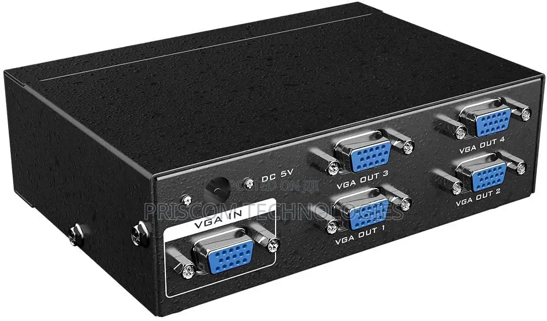 4 Port VGA Splitter 1 by 4, VGA Splitter 1 in 4 Out