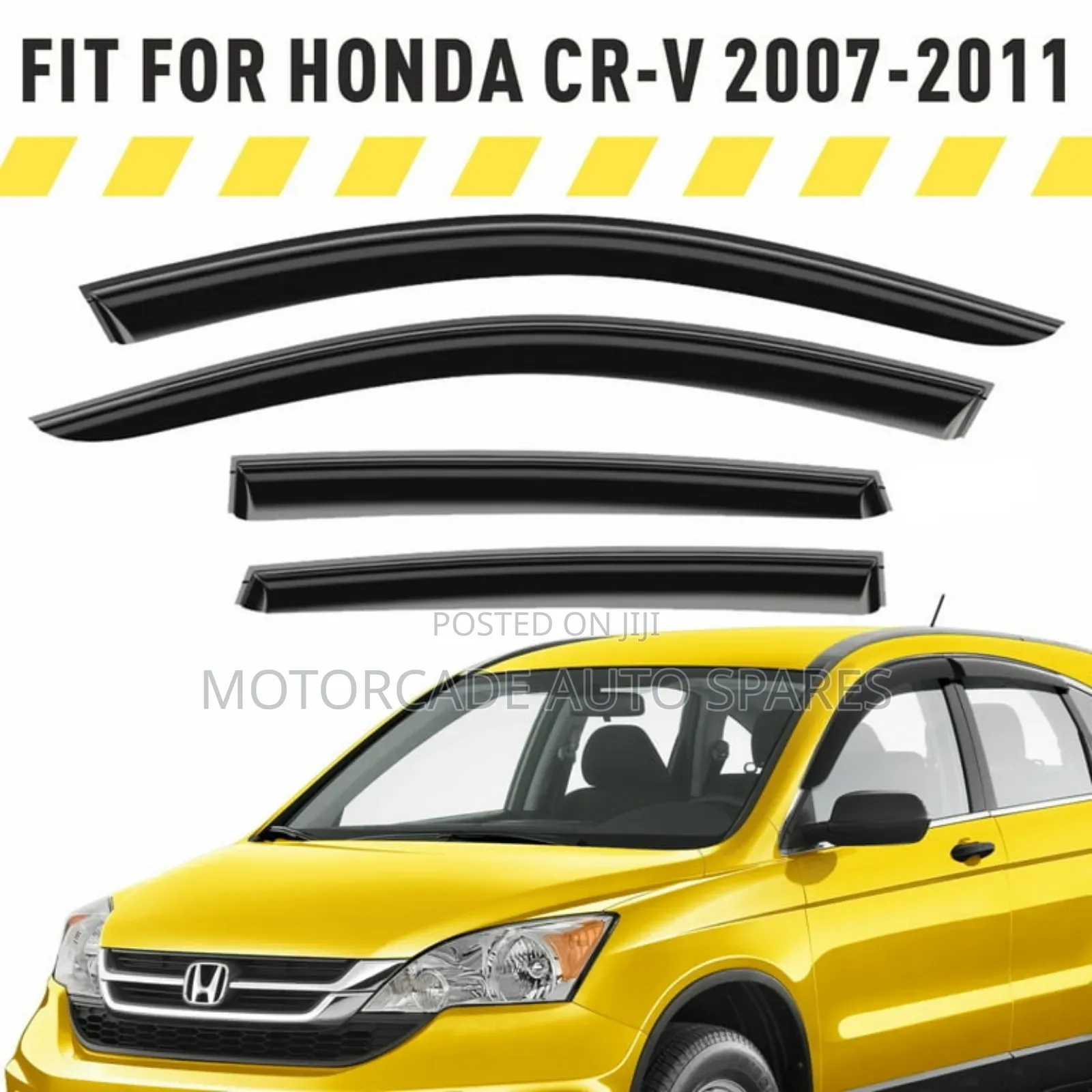 Honda CR-V 2007-2011 Windbreakers/Window Visors