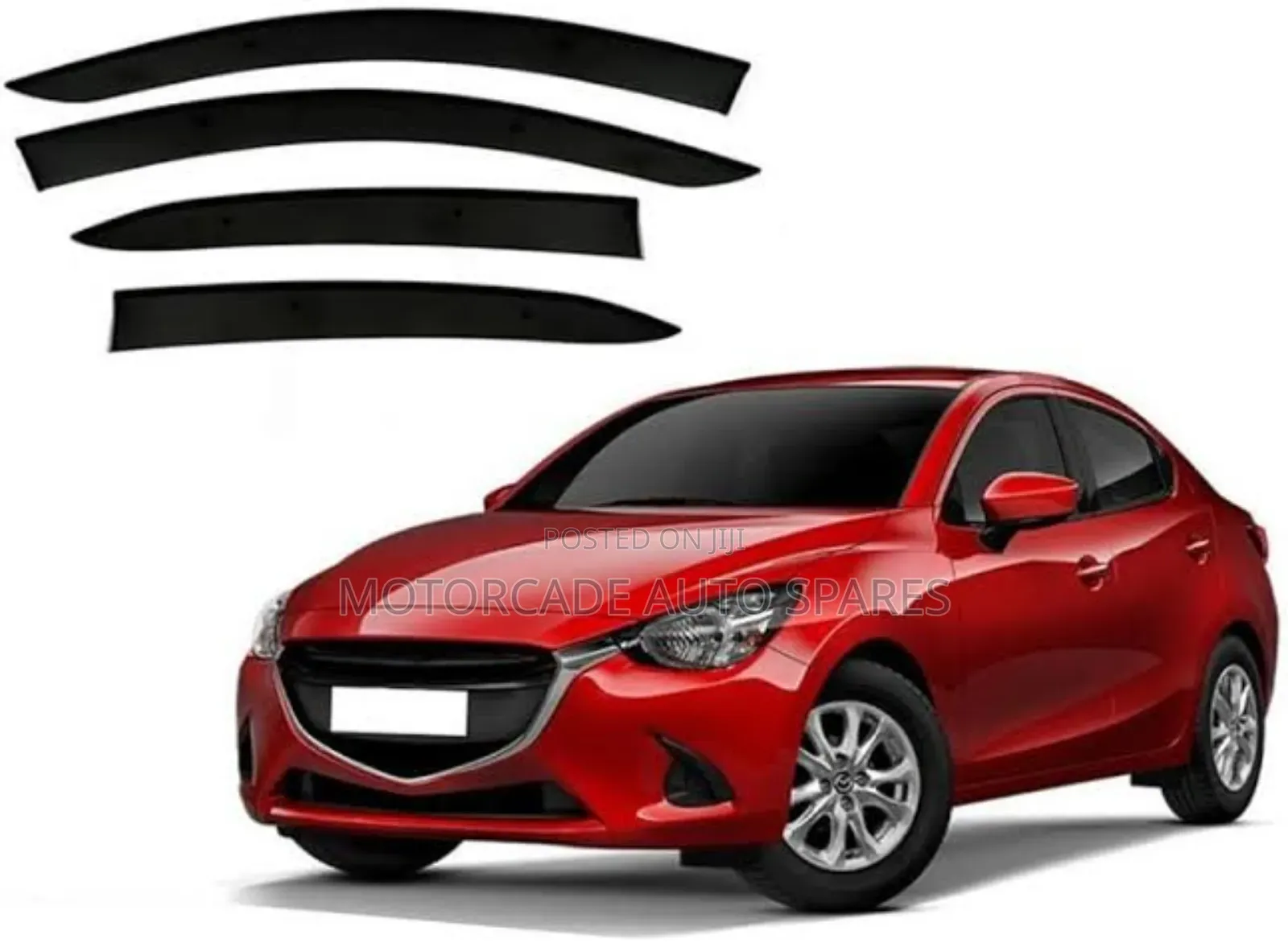 Mazda Demio 2015/2016 Windbreakers/Window Visors