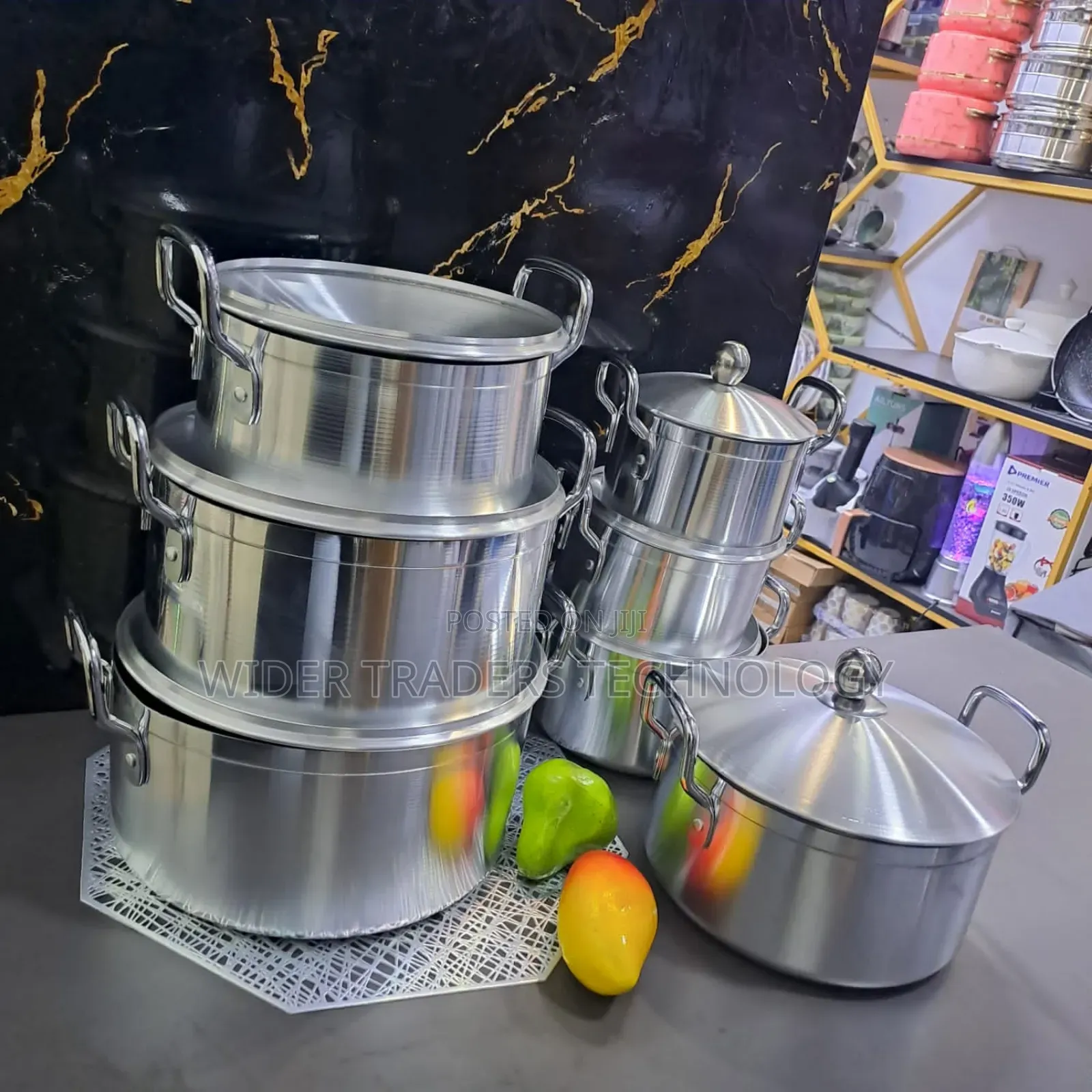 *7 PCS Medium Duty Aluminium Cookware Set