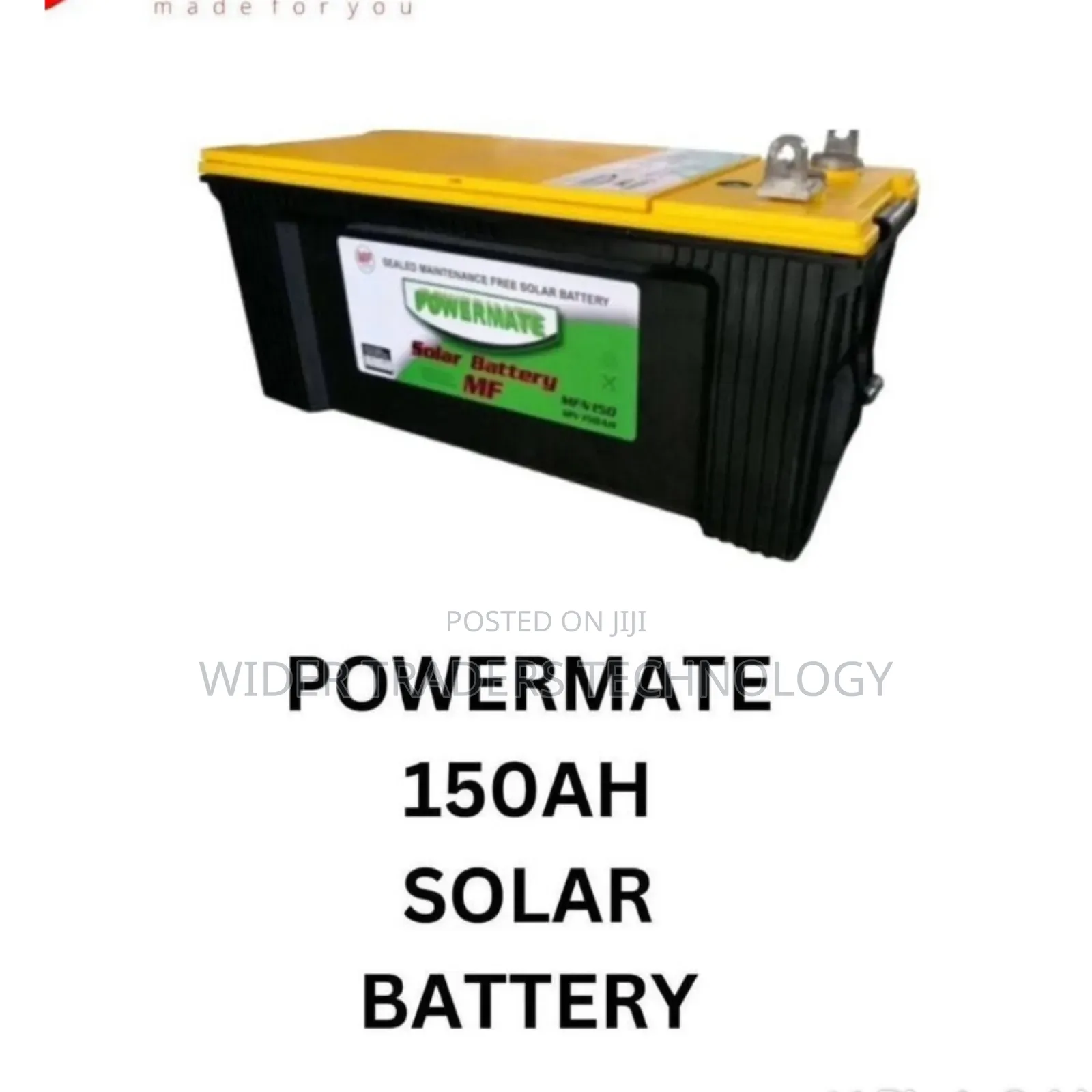 Powermate 150ah Solar Battery Lead -acid