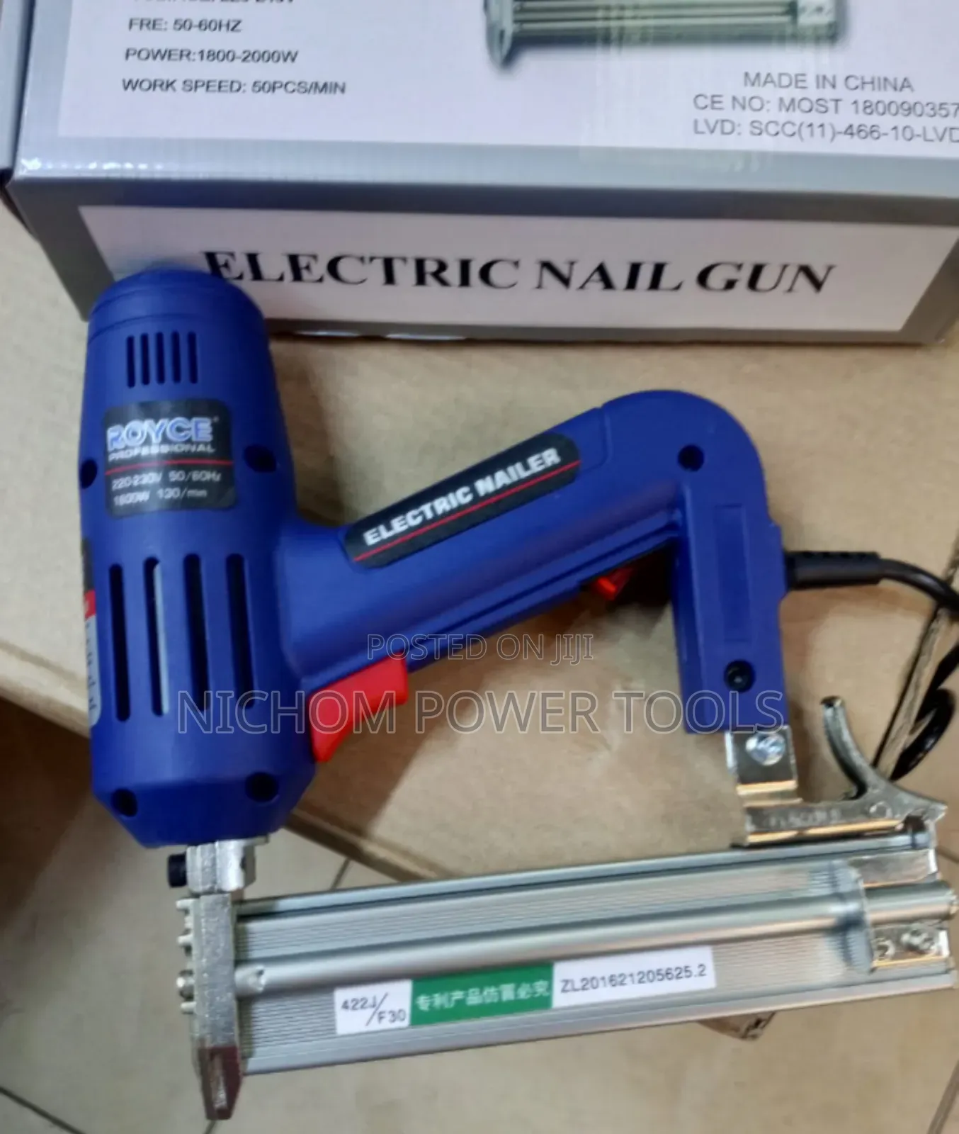 Royce 1800watts Electric Nail Gun
