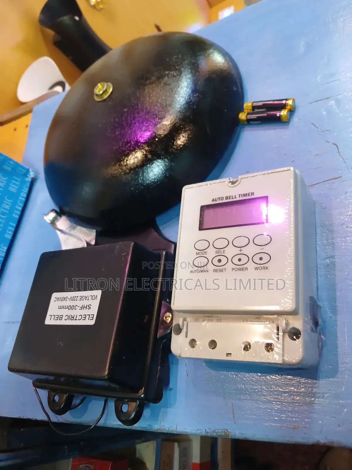 Electric School Bell With Timer