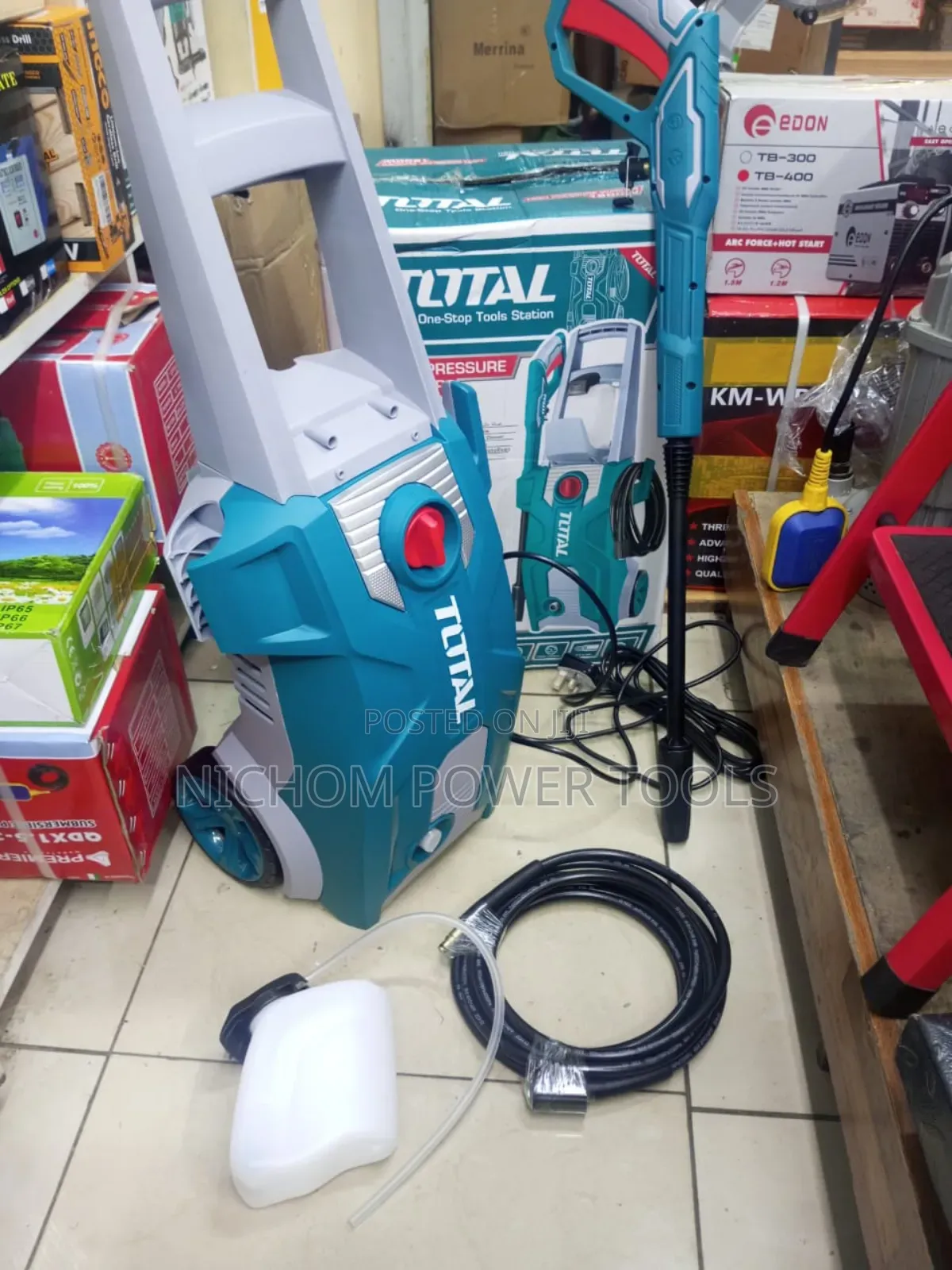 Total 1800watts Pressure Washer