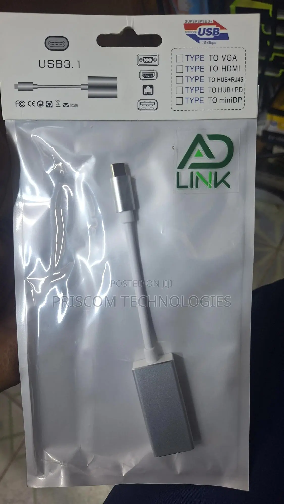 Type C To Displayport Converter Adapter, USB-C To Displaypor