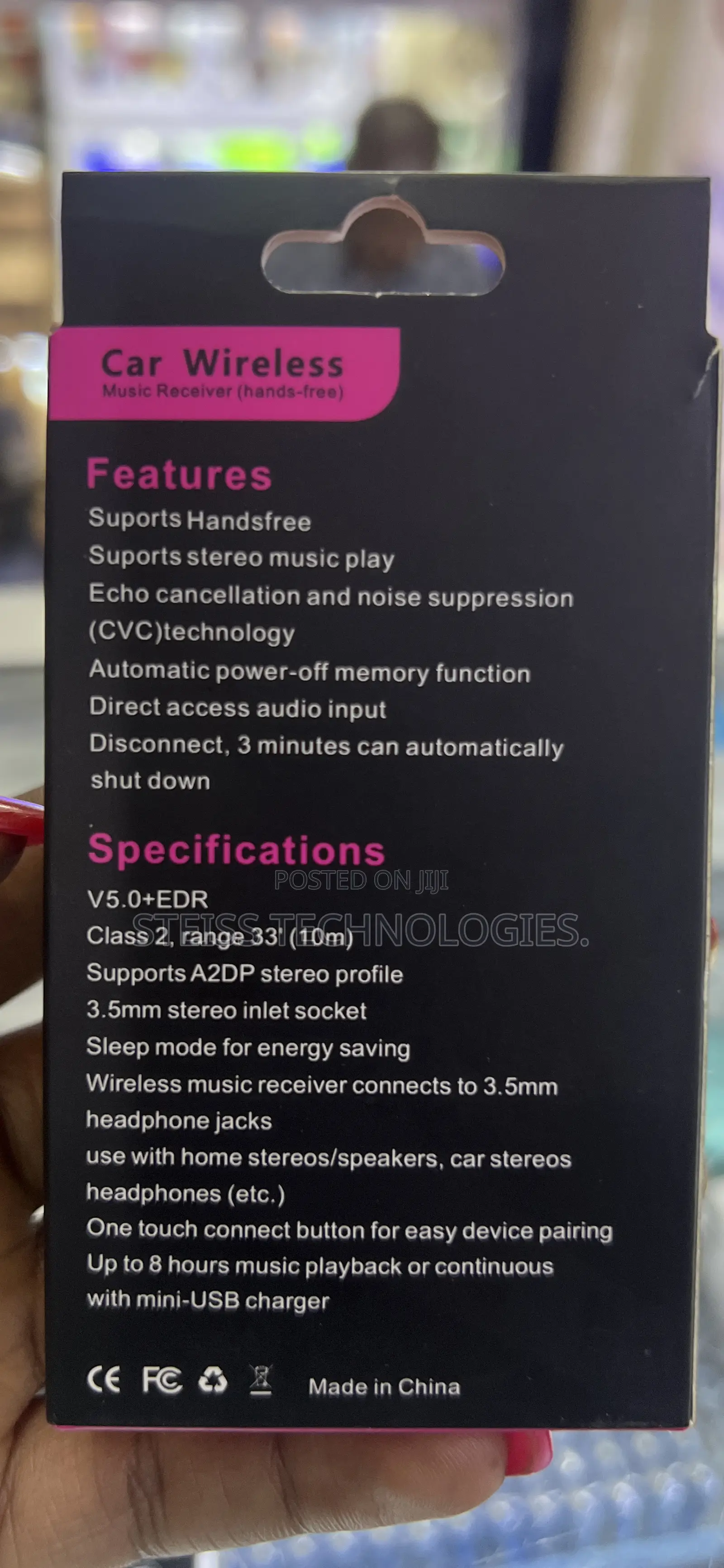Wireless Music Receiver
