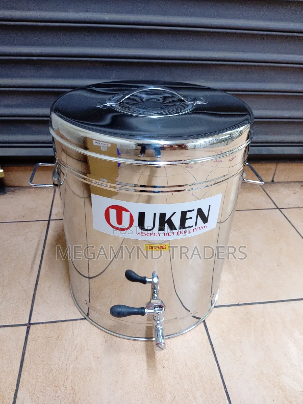 20 LTR Stainless Steel Manual Tea Urn /Uken Tea Urn
