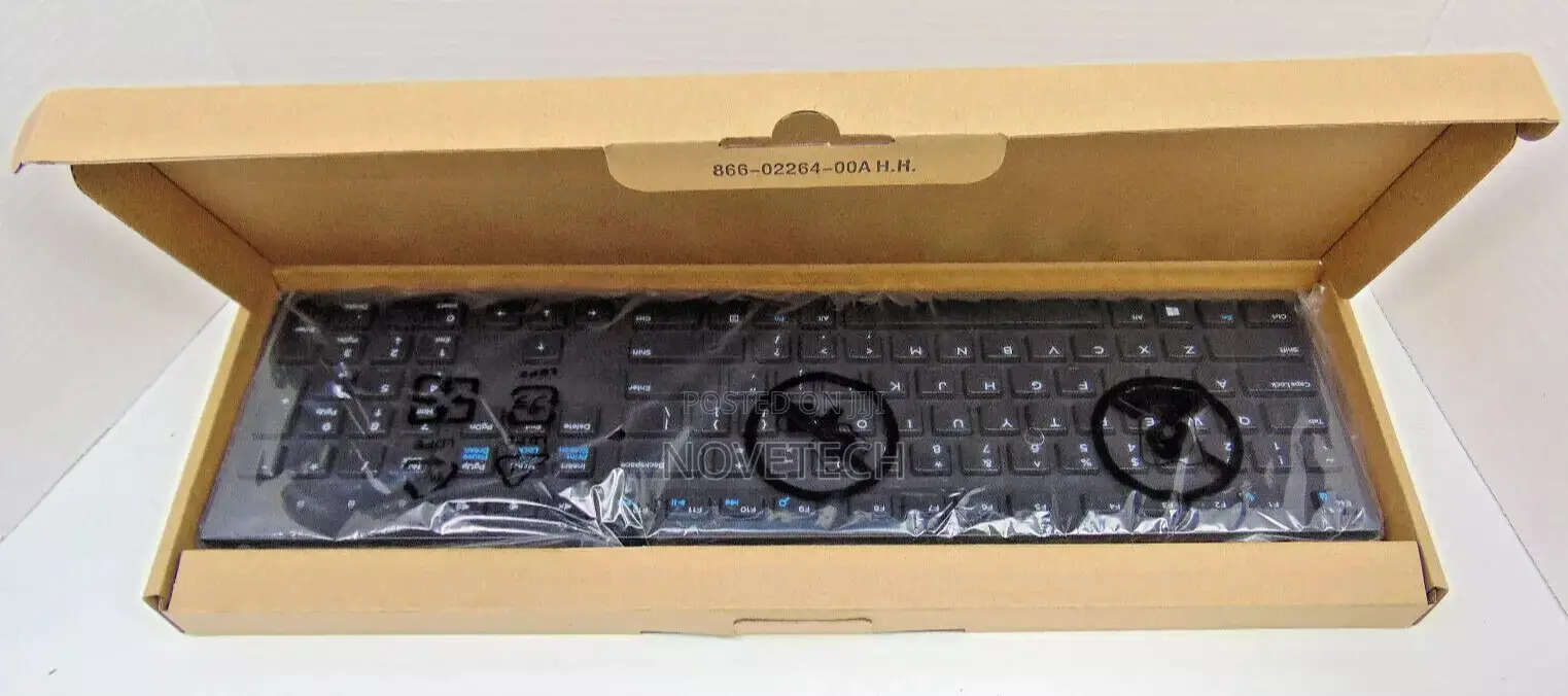Original Dell KB216-BK-US Wired Keyboard - Black