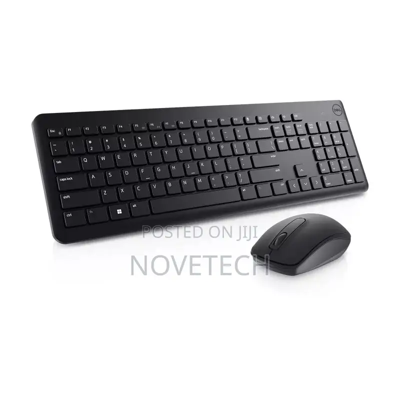 Dell Wireless Keyboard and Mouse KM3322W, Wireless - 2.4ghz