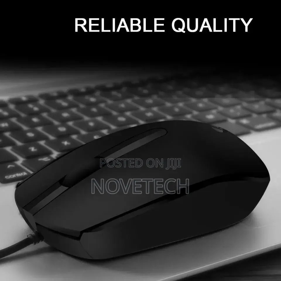HP M10 Wired Optical USB Mouse Office for Computer Laptop