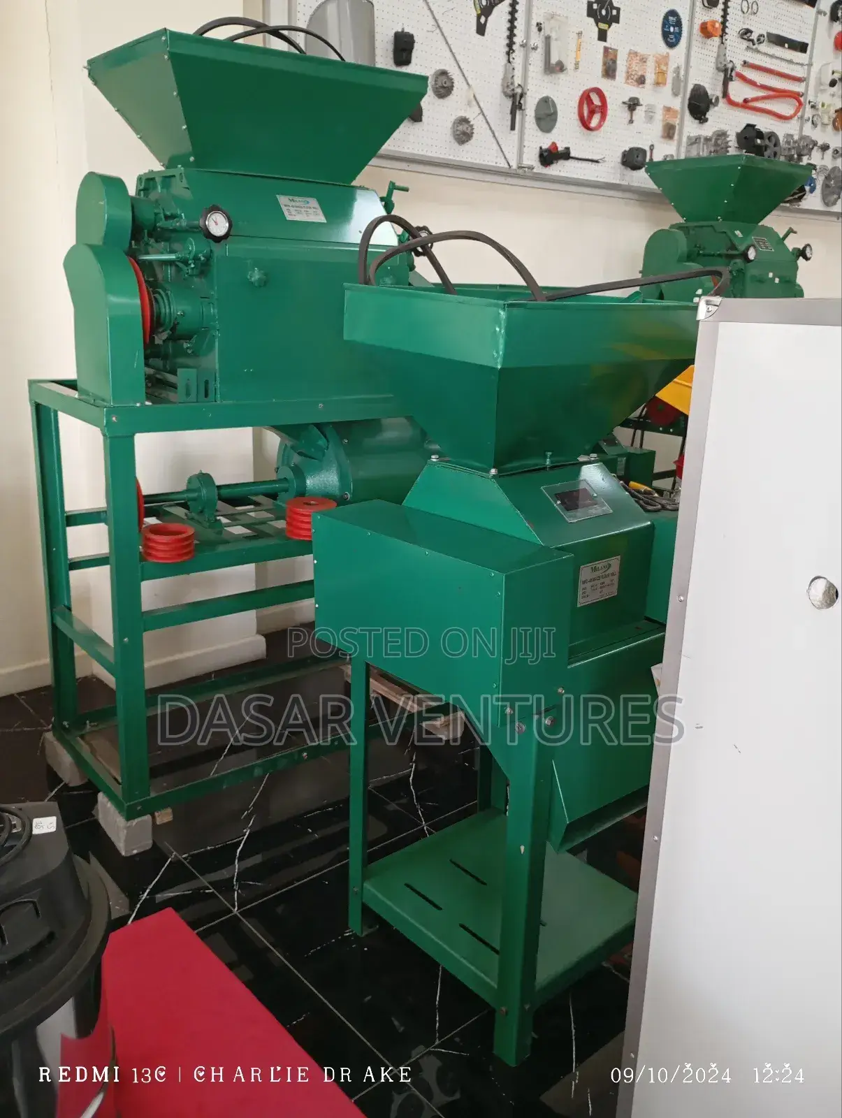 Maize Roller Mill Machine MFM-60 / MFC 40 1000kgs/Hr