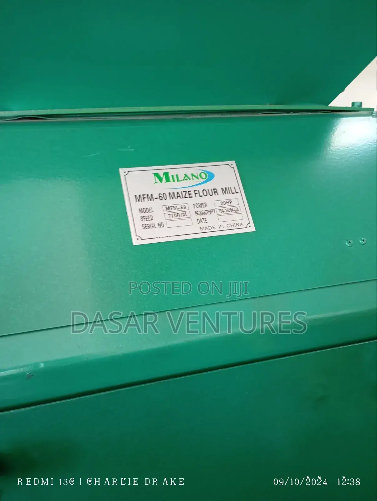Maize Roller Mill Big Size MFM -60 § Pre Rusher MFC40