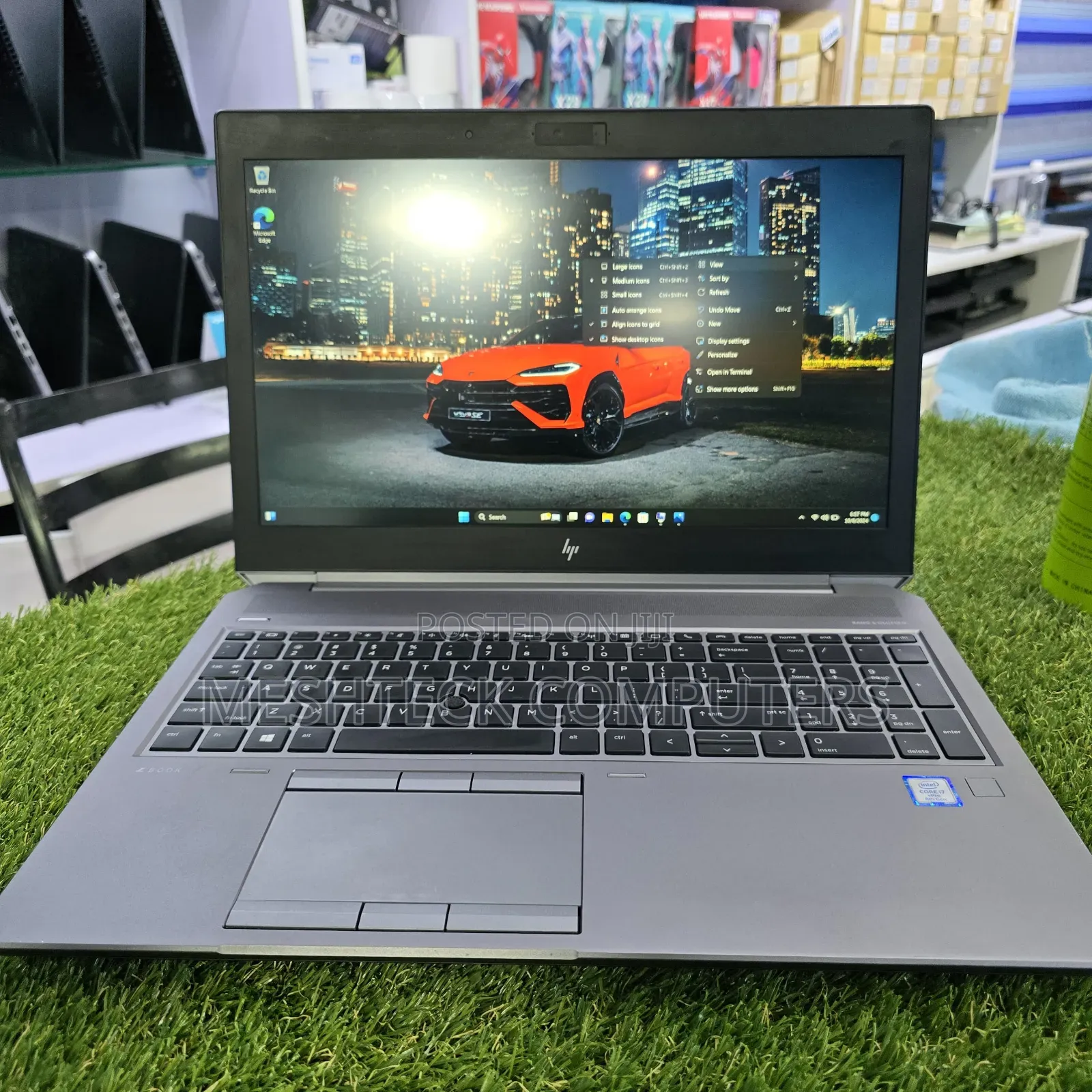 Laptop HP ZBook 15u G5 32GB Intel Core I7 SSD 512GB