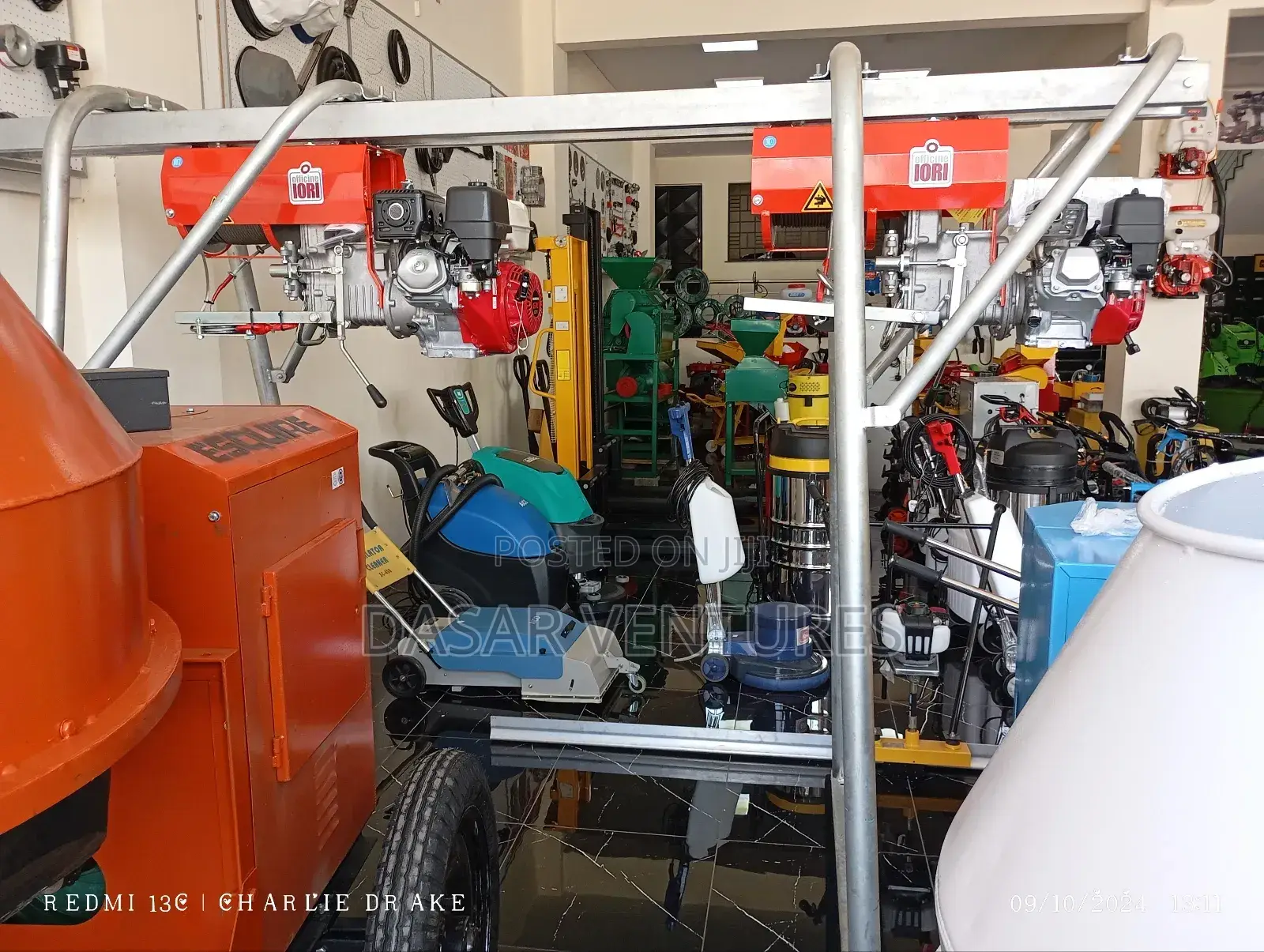 Concrete Hoist Iori 500kg With Honda Engine Gx 160 Complete