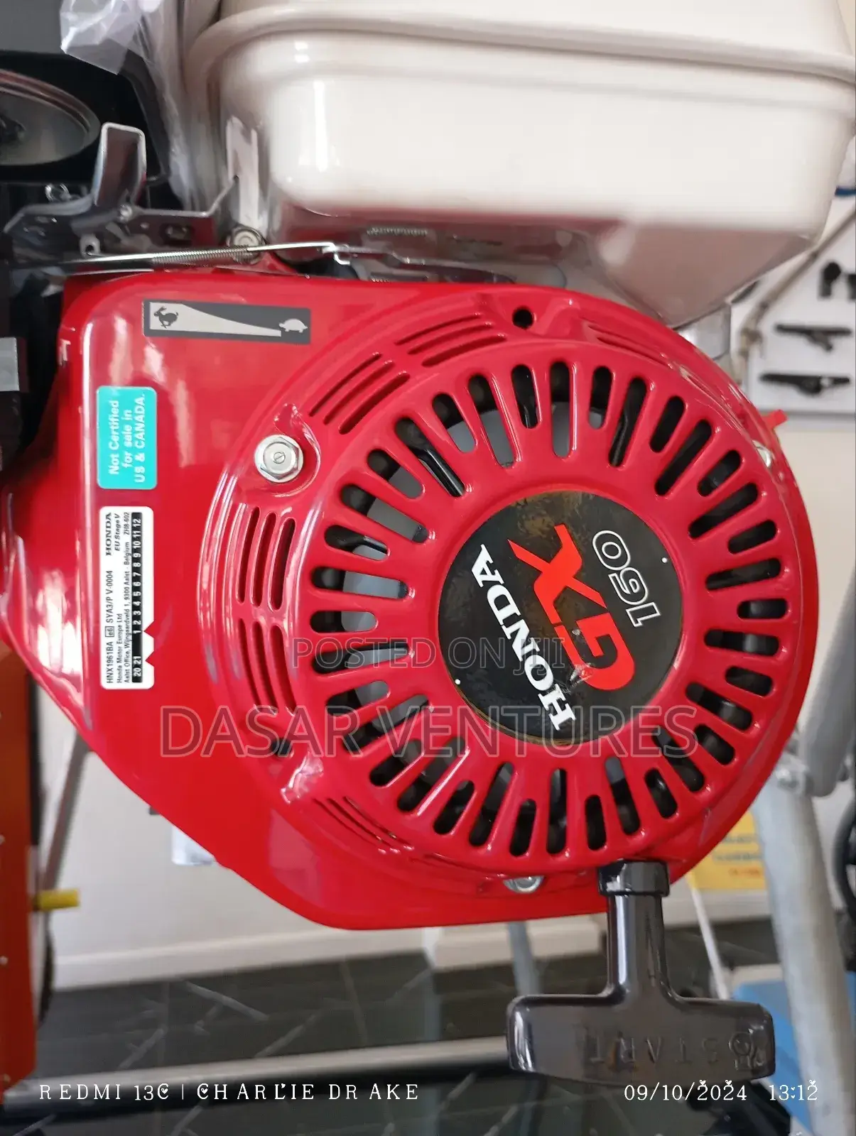 Concrete Hoist Iori 500kg With Honda Engine Gx 160 Complete