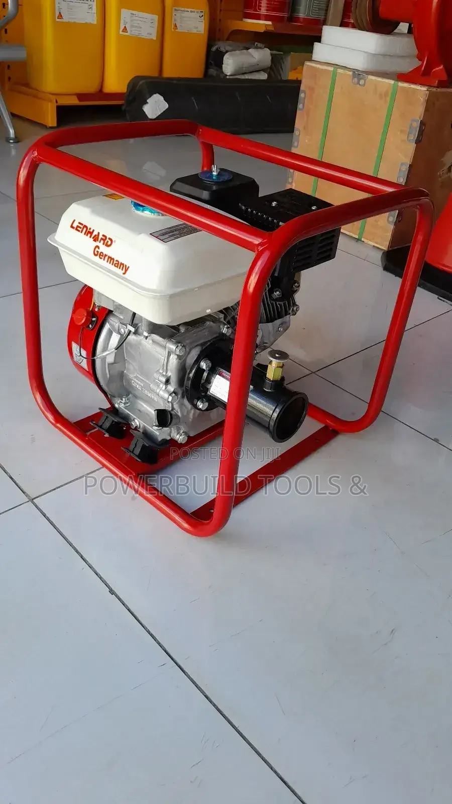 Concrete Vibrator Lenhard Brand