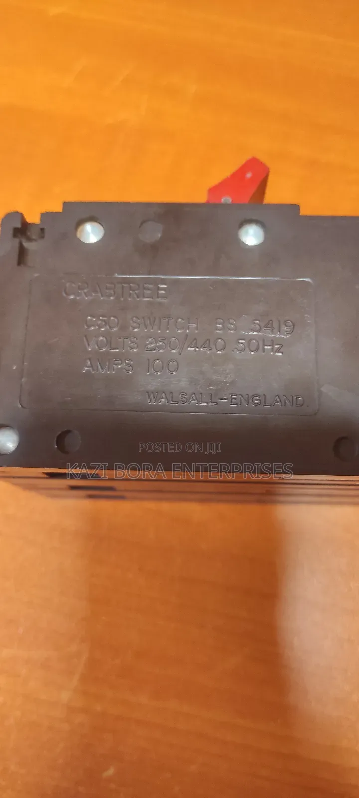 CRABTREE 3phase Main Isolator