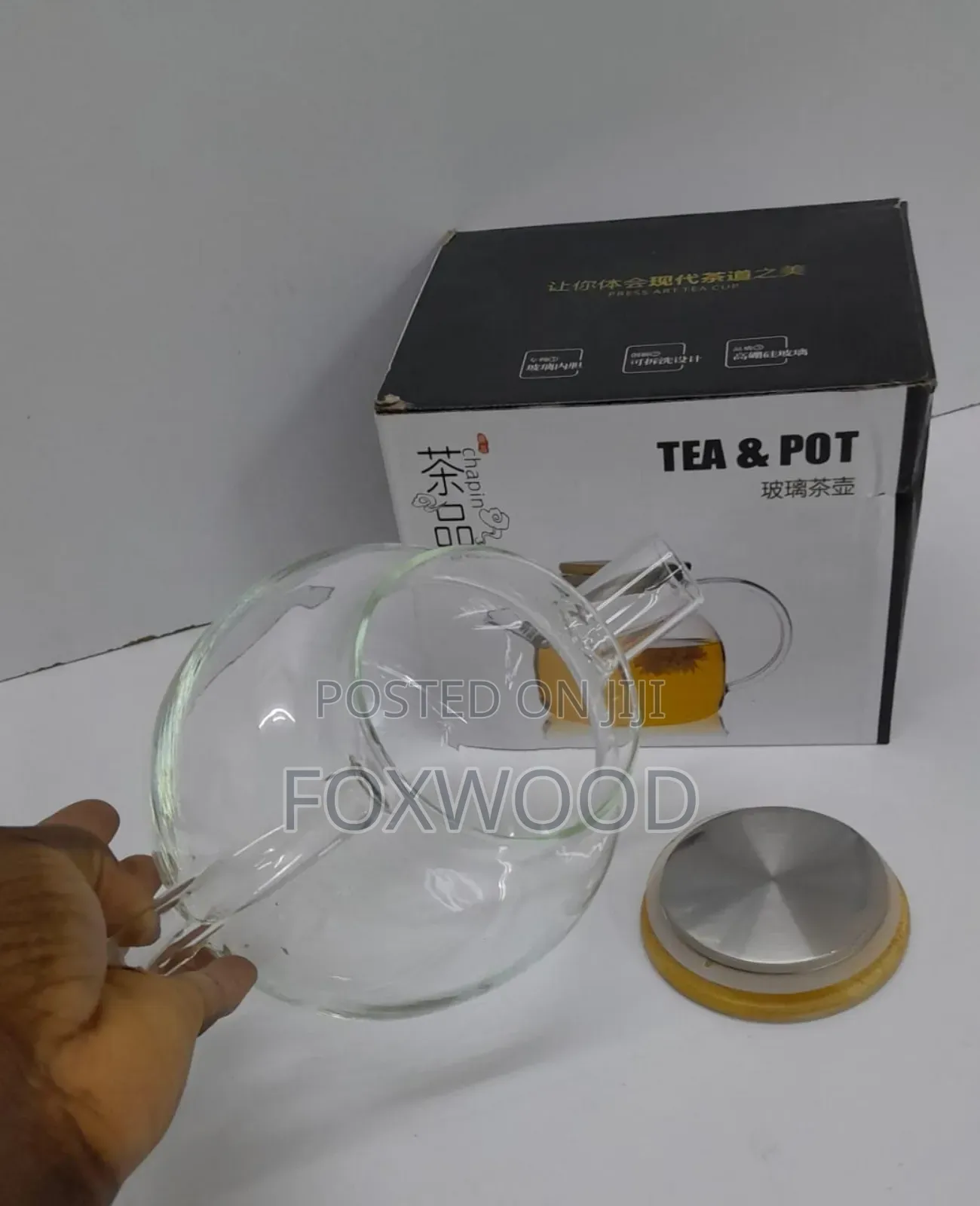 Glass Teapot 1l Available