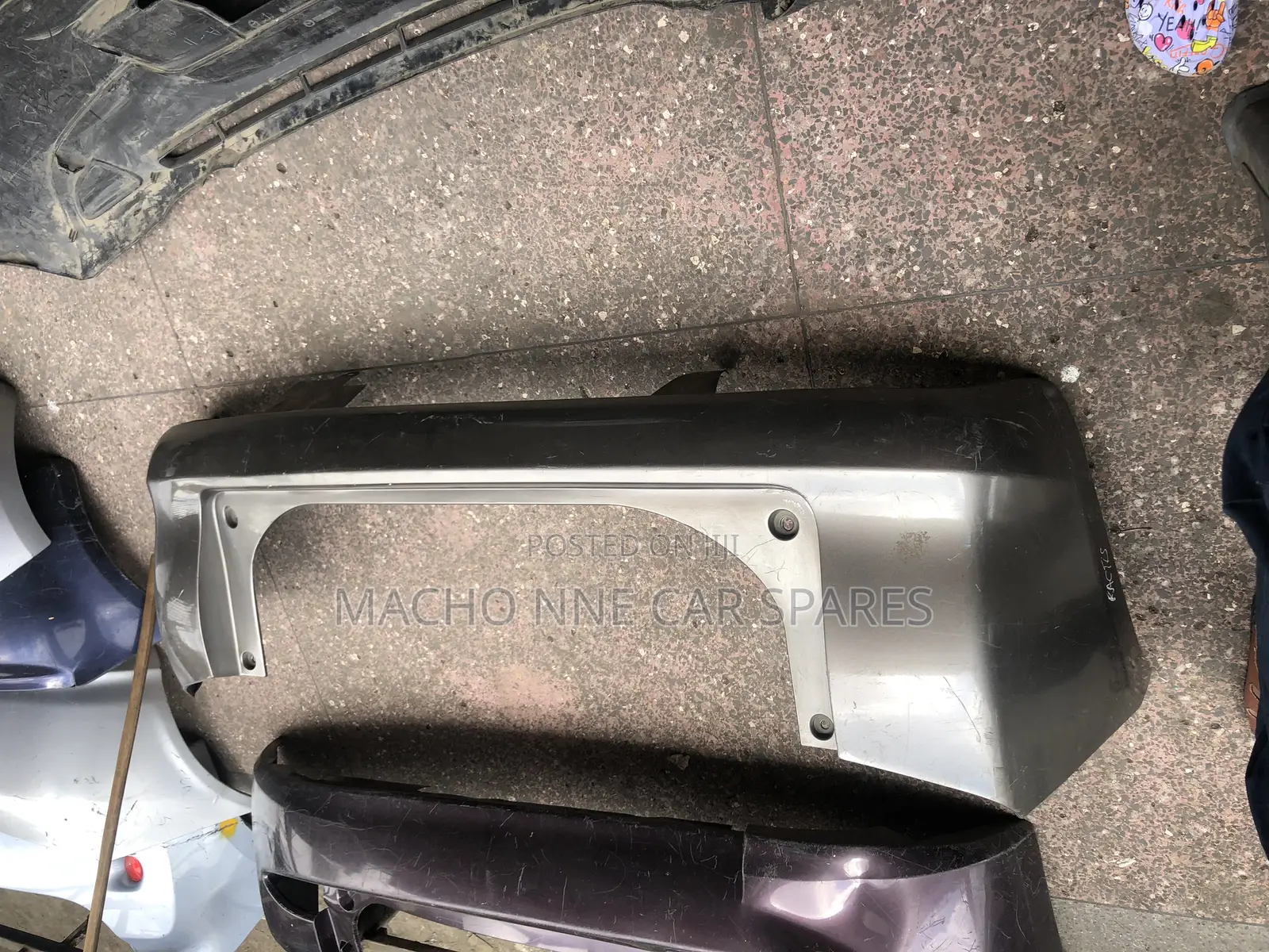 Toyota Ractis 05-2008 Rear Bumper