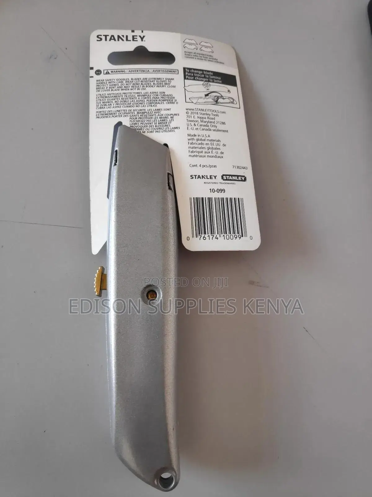 Stanley Utility Knives Classic 99 Retractable + 3 Blades