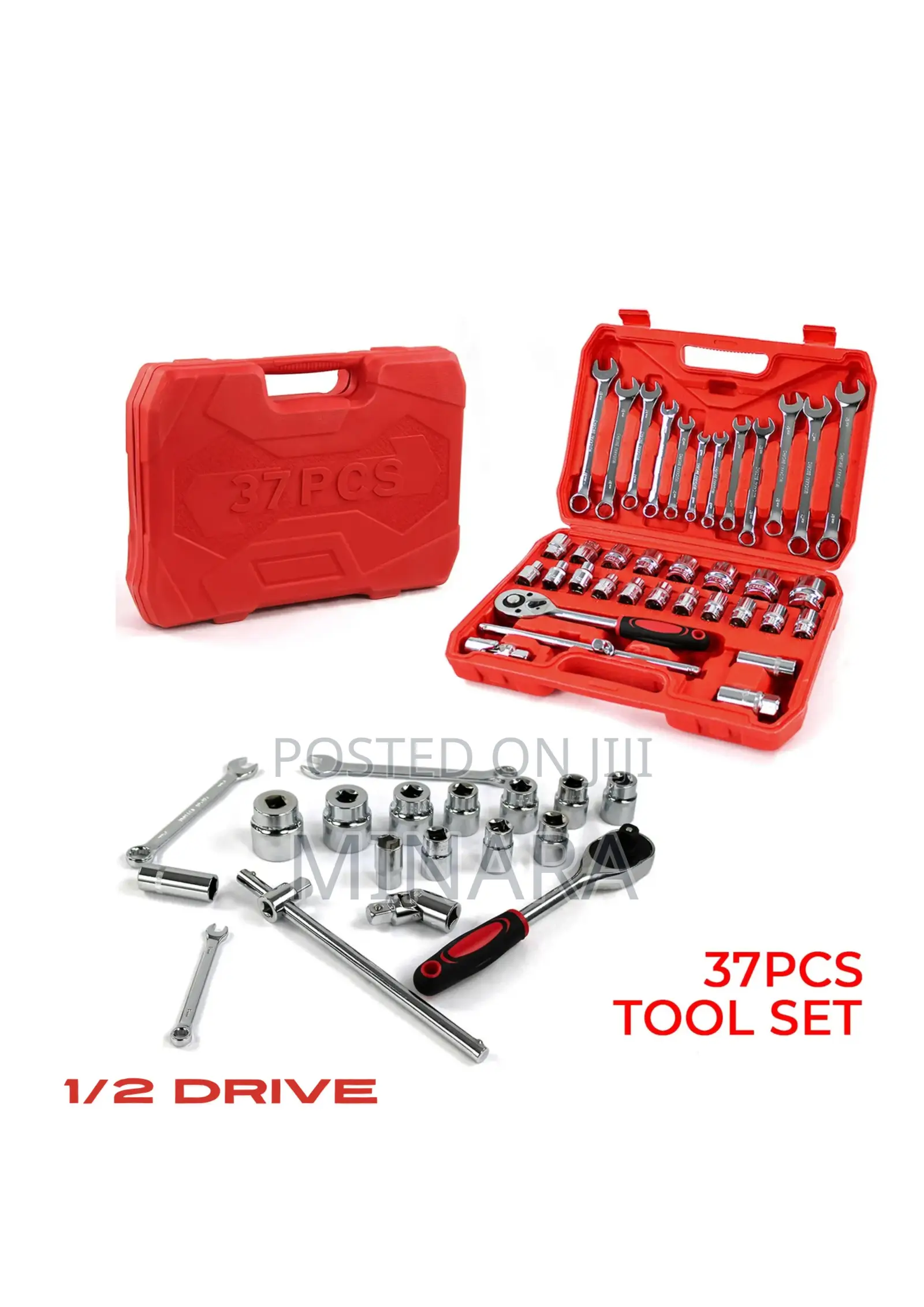37 PCS Auto Repair Toolkit