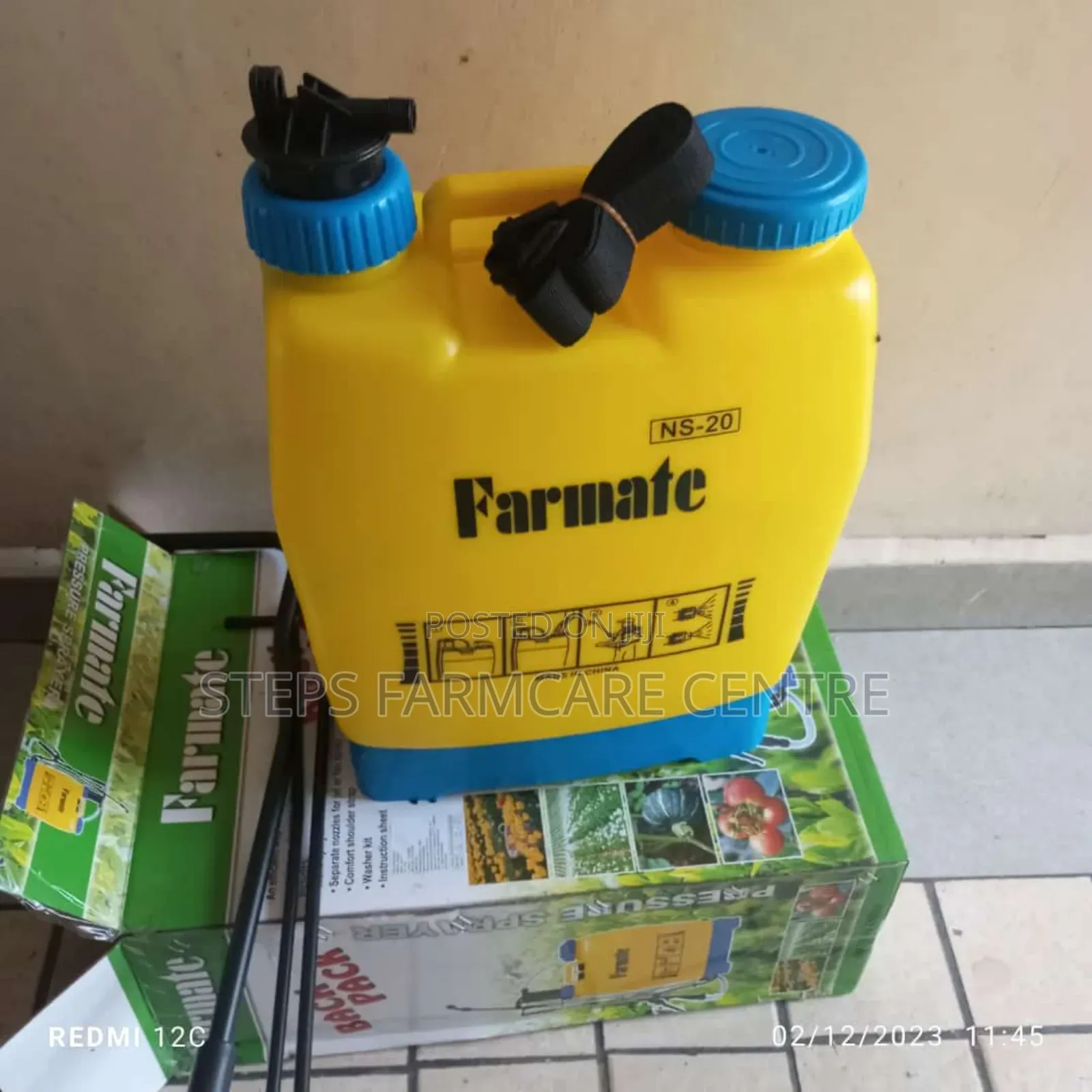 20 LTR Farmate Knapsack Sprayer