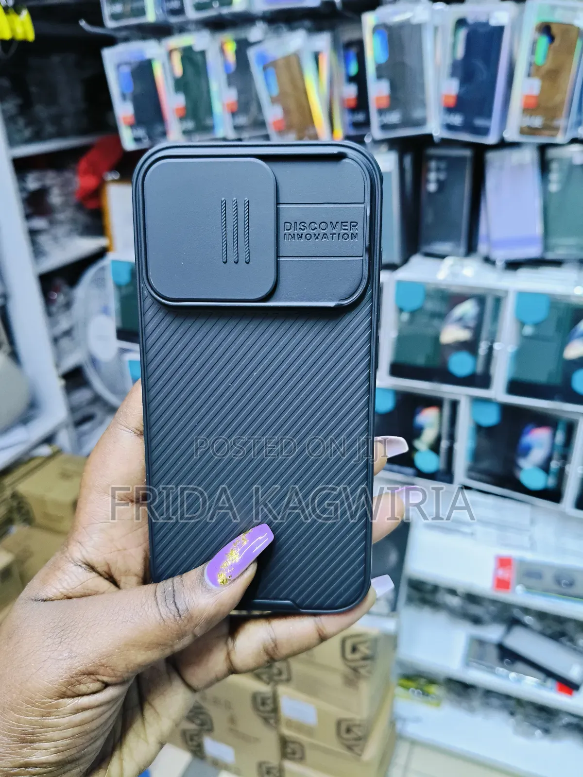 iPhone 16 Pro Max Nilkin Camshield Pro Back Cover