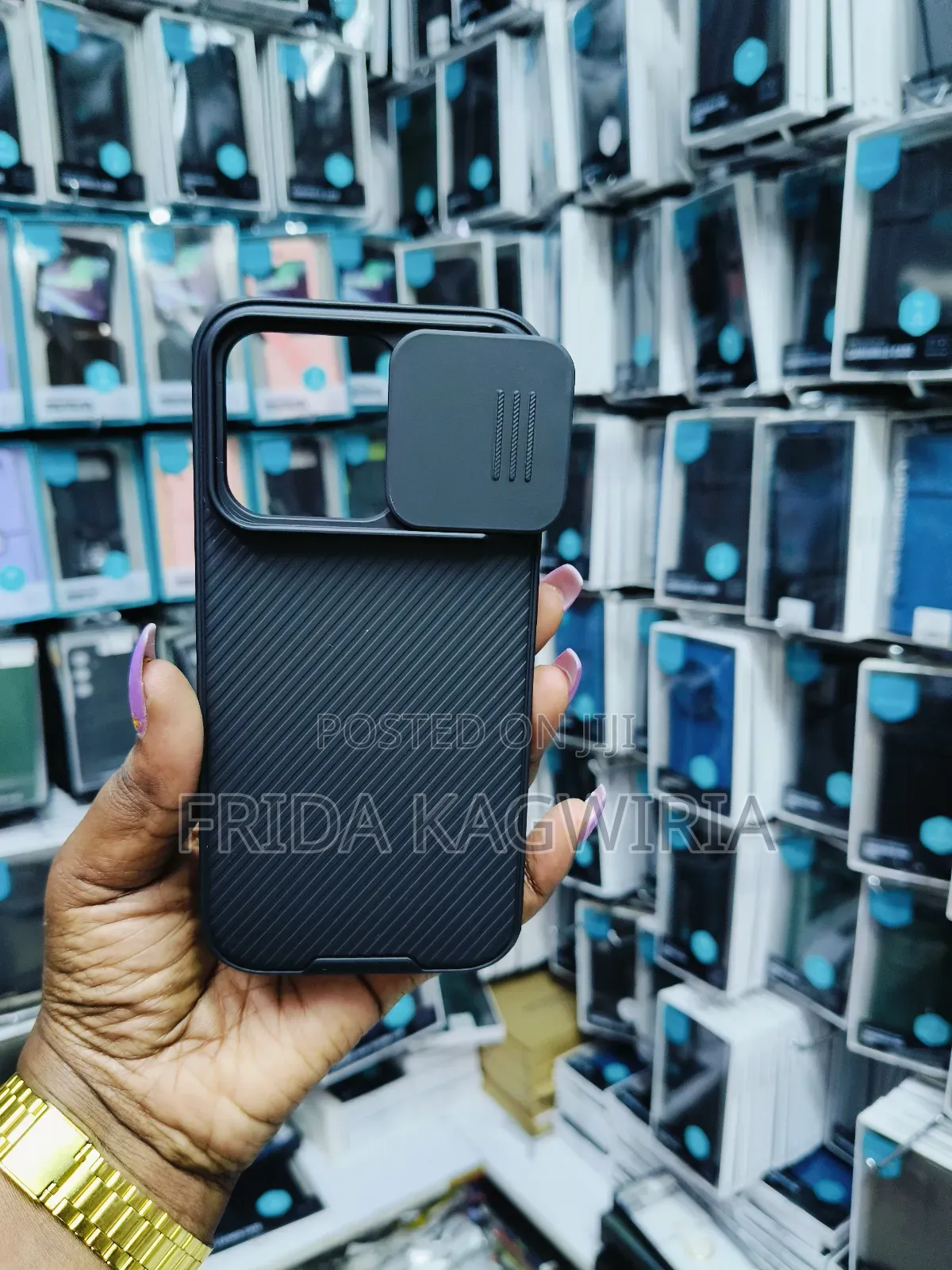 iPhone 16 Pro Max Nilkin Camshield Pro Back Cover