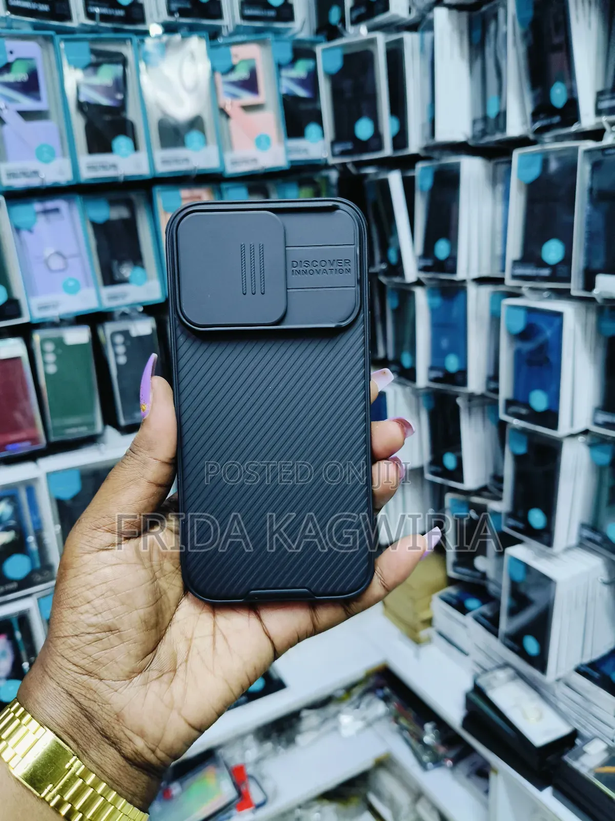 iPhone 12 Promax Nilkin Camshield Pro Back Cover
