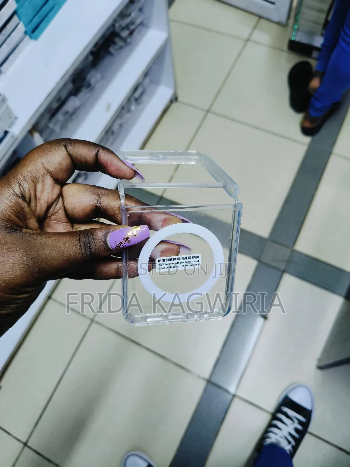 Clear Magsafe Back Case For Samsung Flip 6